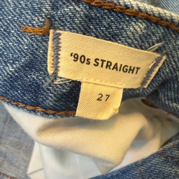 MADEWELL 90's Straight Jean Rondell Wash 27 EUC - Picture 10 of 11
